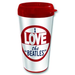 The Beatles (I Love) Travel Mug