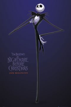 Nightmare Before Christmas Skellington maxi poster