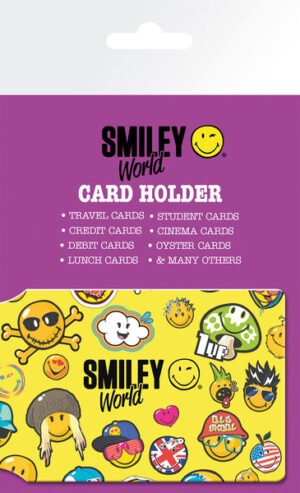 Smiley World Pattern Portatessere