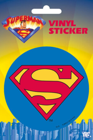 Superman Classic Logo Vinyl Sticker