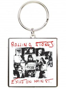 Rolling Stones Exile On Main St Portachiavi Metallo