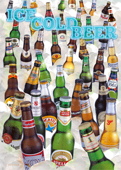 Ice Cold Beers poster 3D