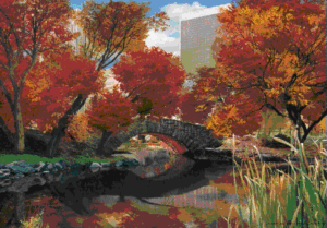 Central Park poster 3D