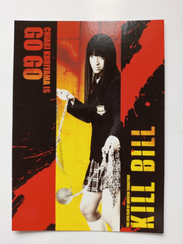 Kill Bill Go Go Cartolina