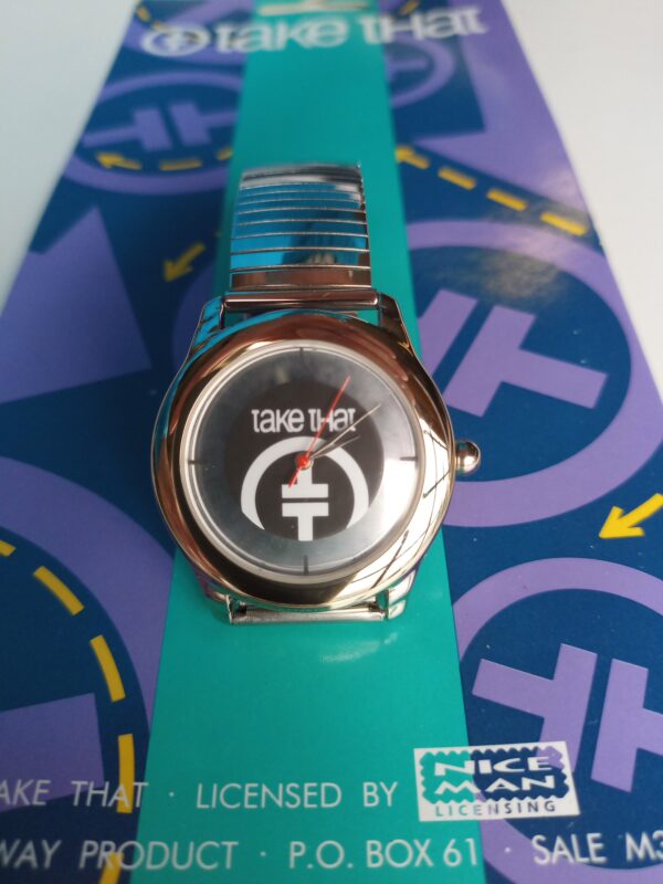 Take That orologio vintage cinturino metallo estensibile