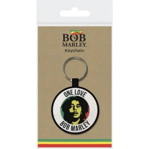 Bob Marley One Love Portachiavi Tessuto