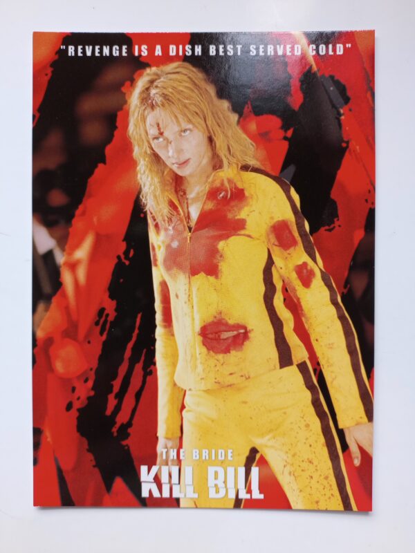 Kill Bill Revenge Cartolina